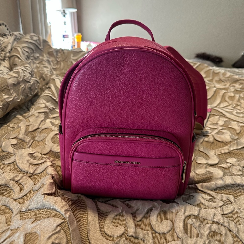 Michael Kors Fuchsia Backpack